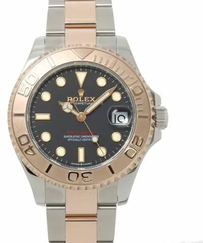 Rolex Yacht-Master 37 268621 37mm Yellow gold and Stainless steel Black