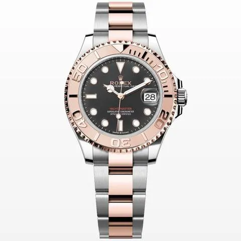 Rolex Yacht-Master 37 268621 37mm Yellow gold and Stainless steel Black