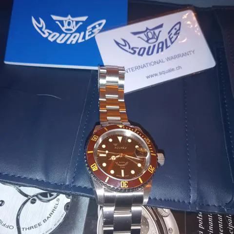 Squale Y1545 40mm Stainless steel Black 11