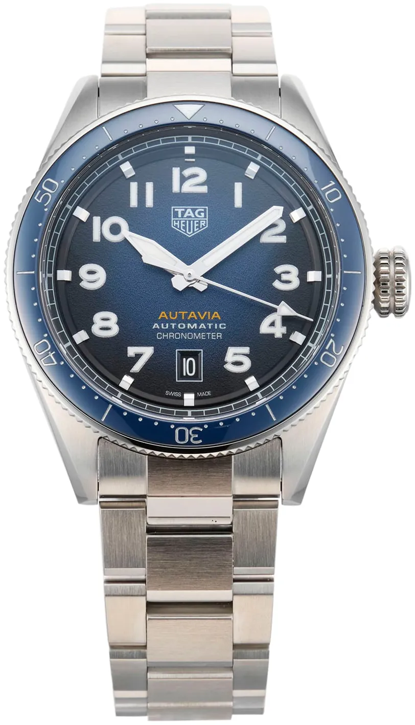 TAG Heuer Autavia WBE5116.EB0173 42mm Stainless steel Blue