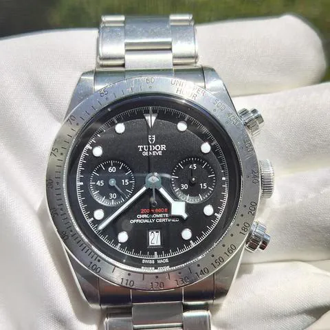 Tudor Black Bay Chrono 79350 41mm Stainless steel Black