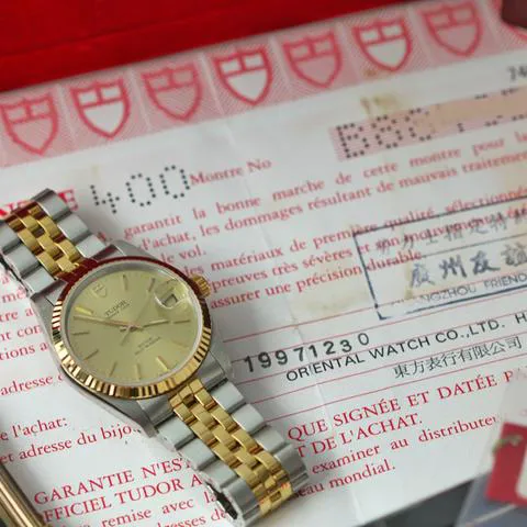 Tudor Prince Date 74033 34mm Yellow gold and Stainless steel Gold 2