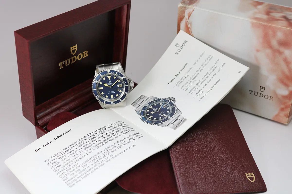Tudor Prince Oysterdate Submariner 9411/0 Stainless steel Blue 10