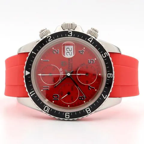 Tudor Tiger Prince Date 79270P 40mm Stainless steel Red 1
