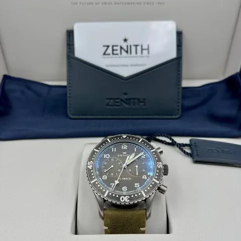 Zenith Pilot 11.2240.405/21.C773 43mm Stainless steel Gray 13