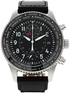 IWC Pilot IW395001 Stainless steel Black