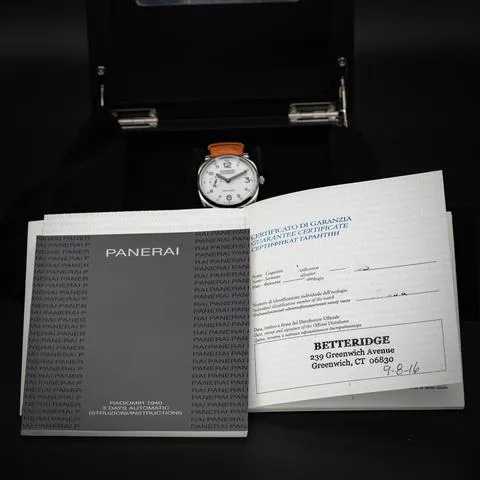 Panerai Radiomir 1940 PAM 00655 42mm Stainless steel White 3