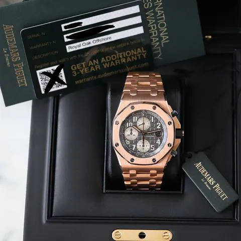 Audemars Piguet Royal Oak Offshore 26470OR.OO.1000OR.02 42mm Rose gold Gray 2