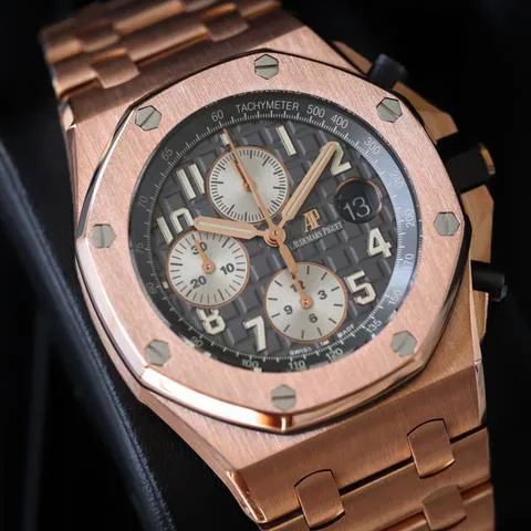 Audemars Piguet Royal Oak Offshore 26470OR.OO.1000OR.02 42mm Rose gold Gray 7