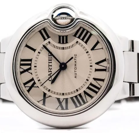 Cartier Ballon Bleu W6920071 33mm Stainless steel White