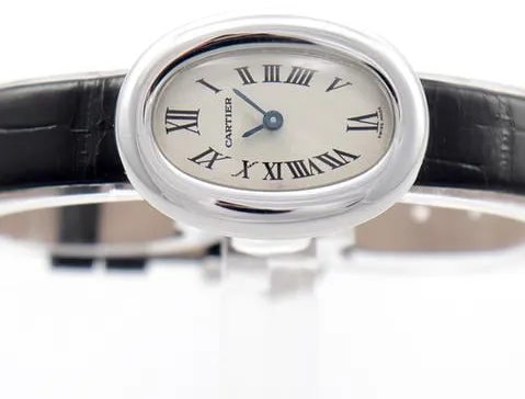 Cartier Baignoire 2369 18mm White gold White 1