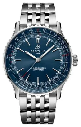 Breitling Navitimer A17329161C1A1 41mm Stainless steel Blue