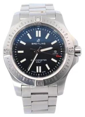 Breitling Colt A17388 44mm Stainless steel Black