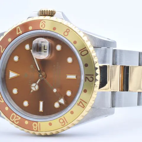 Rolex GMT-Master II 16713 40mm Yellow gold and Stainless steel Brown 3