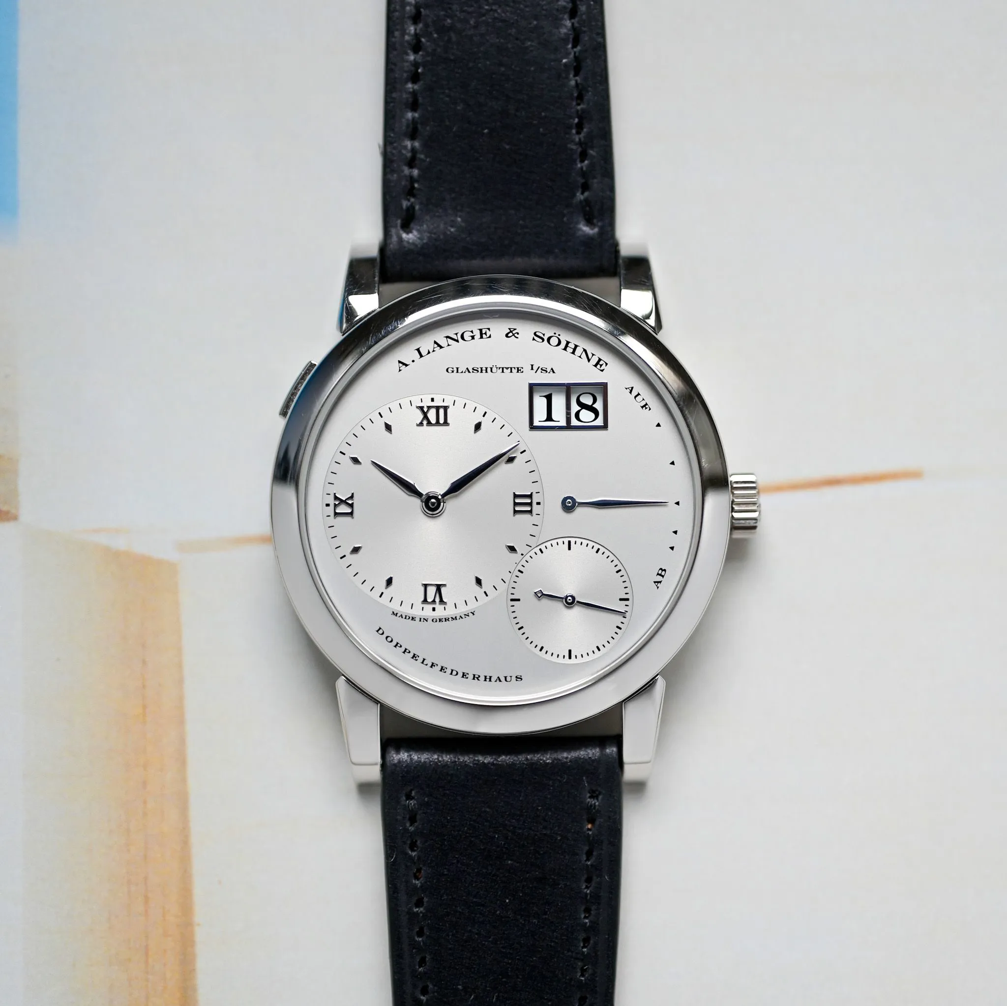 A. Lange & Söhne Lange 1 101.025 25mm Platinum Silver 4