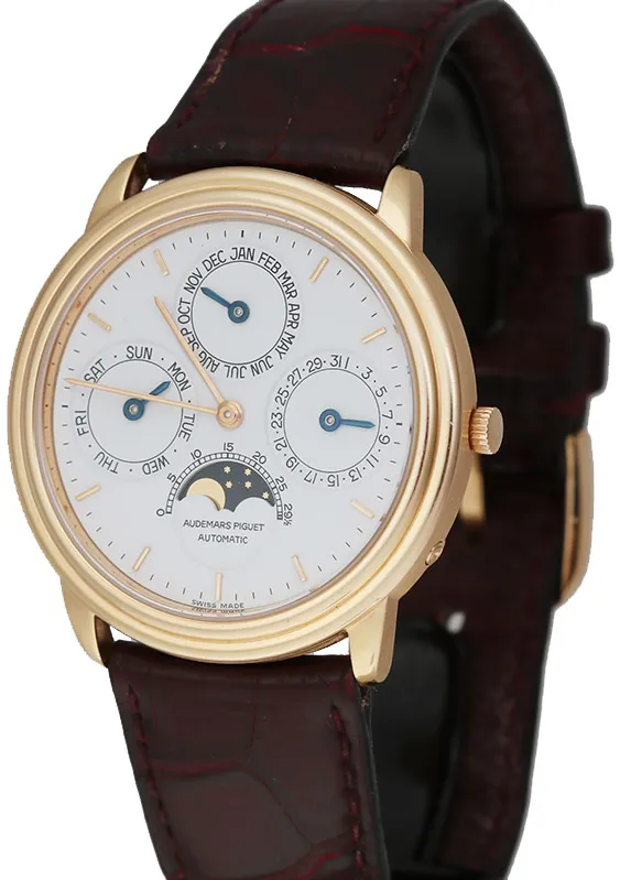 Audemars Piguet Quantiême Perpetual 25657 36mm Rose gold White