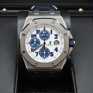 Audemars Piguet Royal Oak Offshore 26020ST.OO.D020IN.01 Stainless steel White