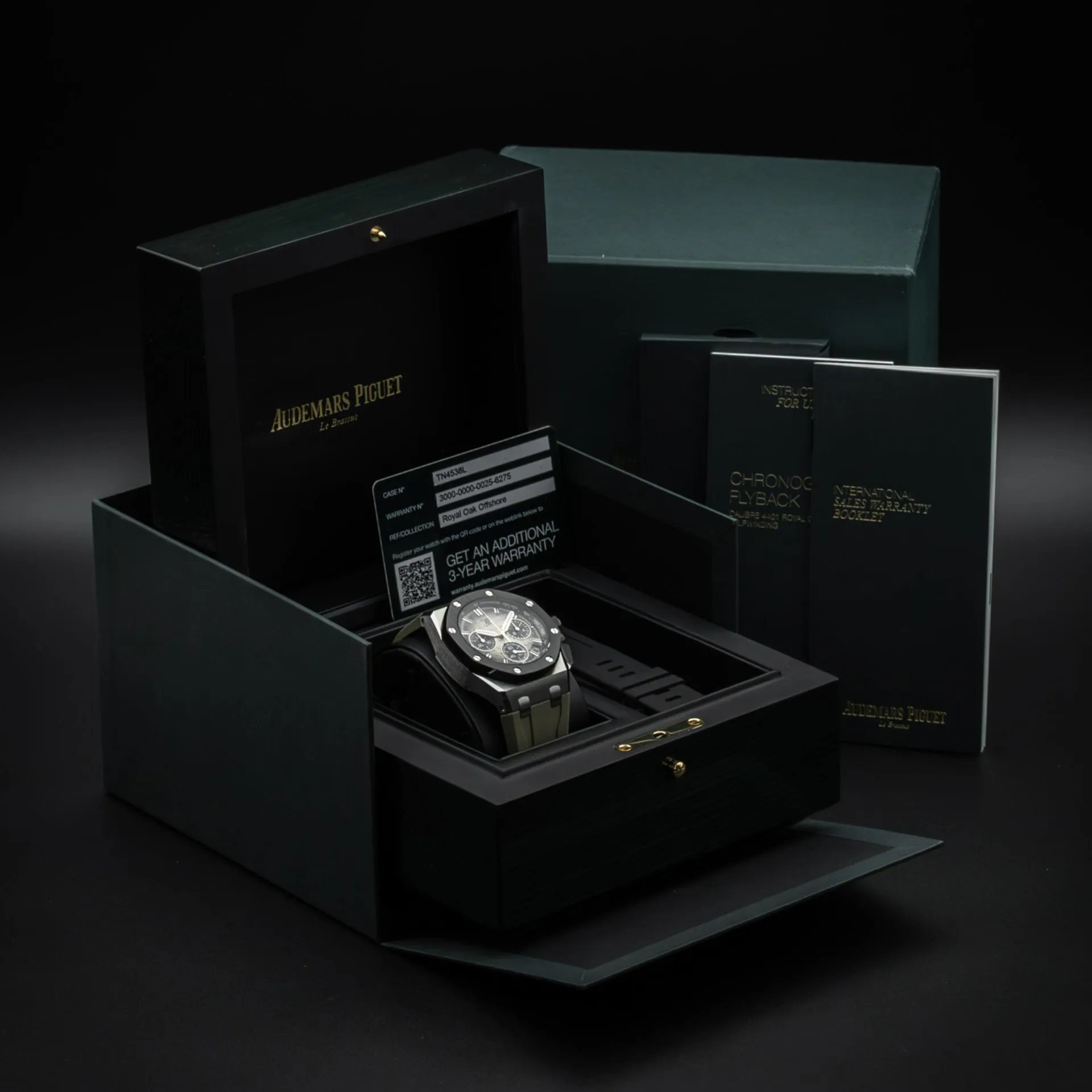 Audemars Piguet Royal Oak Offshore 26420SO.OO.A600CA.01 43mm Stainless steel Brown 2