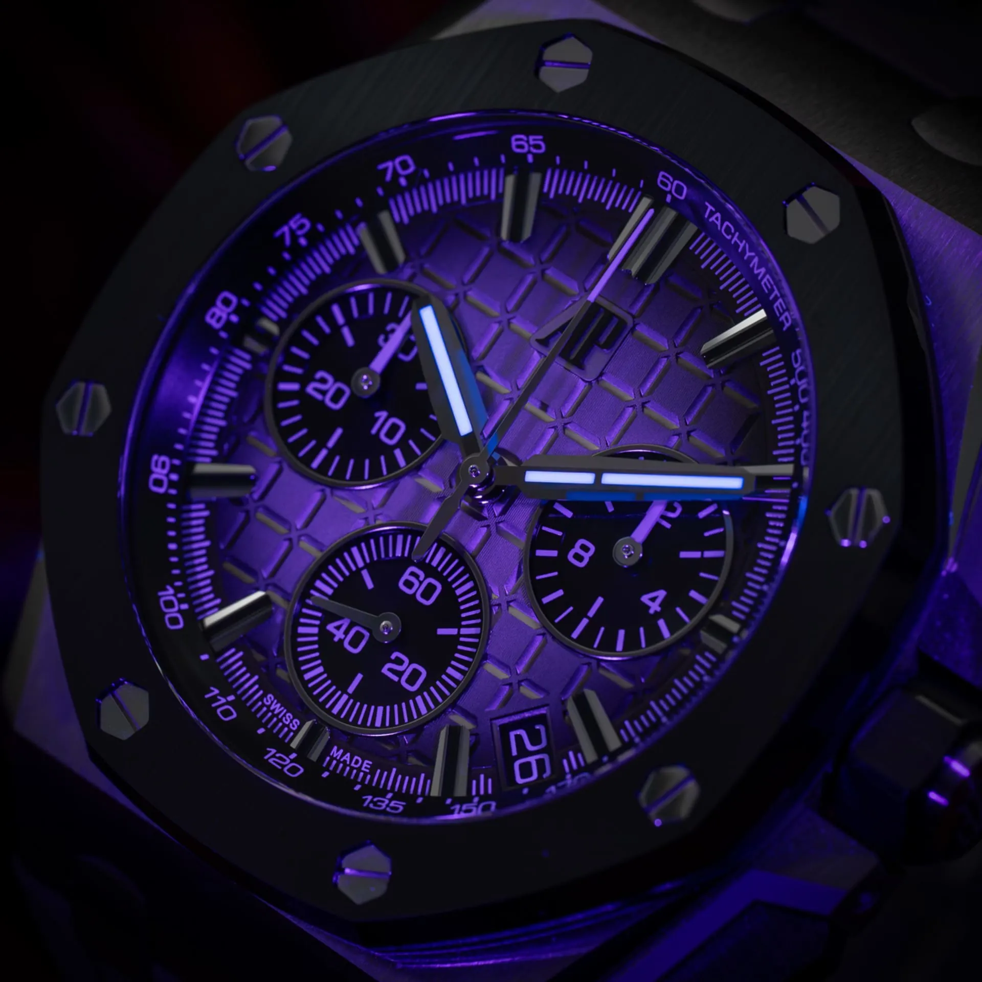 Audemars Piguet Royal Oak Offshore 26420SO.OO.A600CA.01 43mm Stainless steel Brown 6