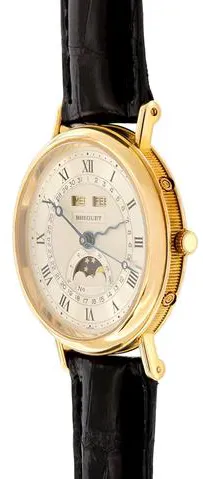 Breguet 3040 36mm Yellow gold Silver 1