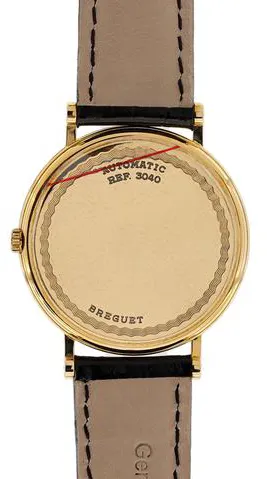 Breguet 3040 36mm Yellow gold Silver 2