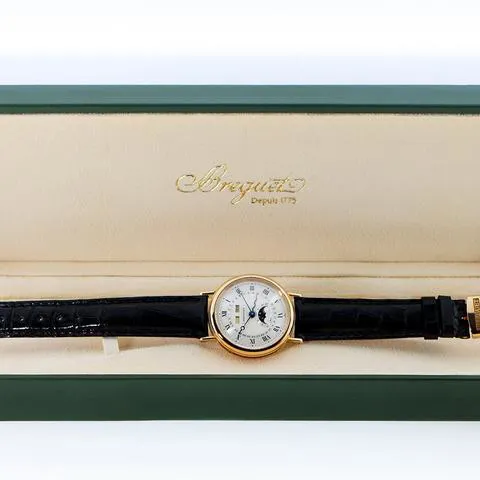 Breguet 3040 36mm Yellow gold Silver 14