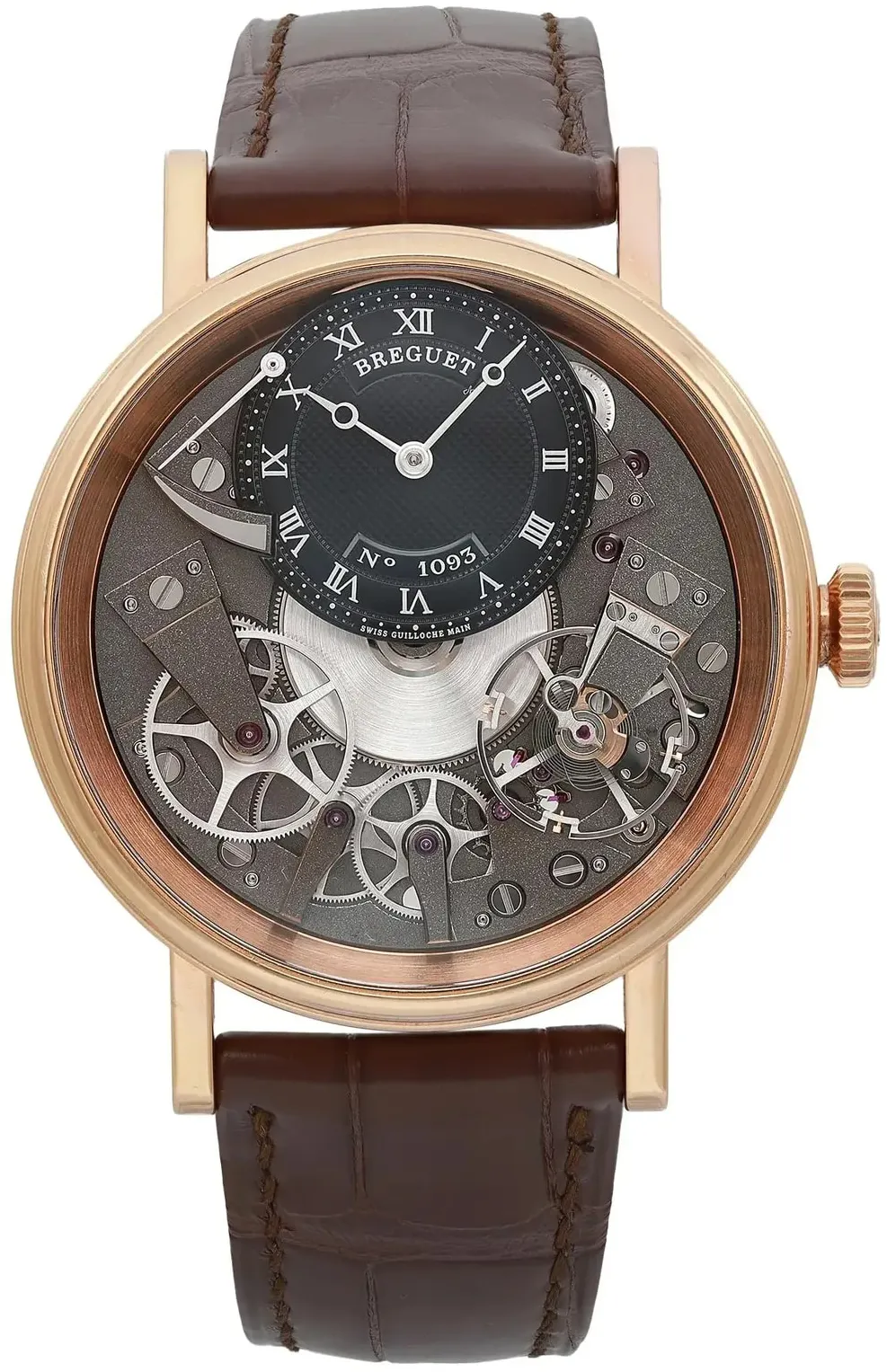 Breguet Tradition 7057br/g9/9w6 40mm Rose gold Black and Gray