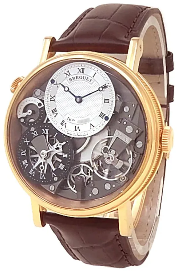 Breguet Tradition 7067BR/G1/9W6 41mm Rose gold Silver and Gray