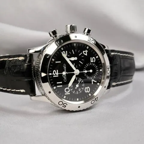 Breguet Type XX - XXI - XXII 3800 39.5mm Stainless steel Black 11