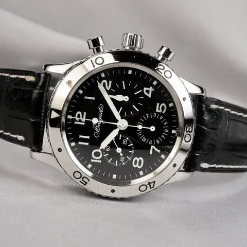 Breguet Type XX - XXI - XXII 3800 39.5mm Stainless steel Black 12