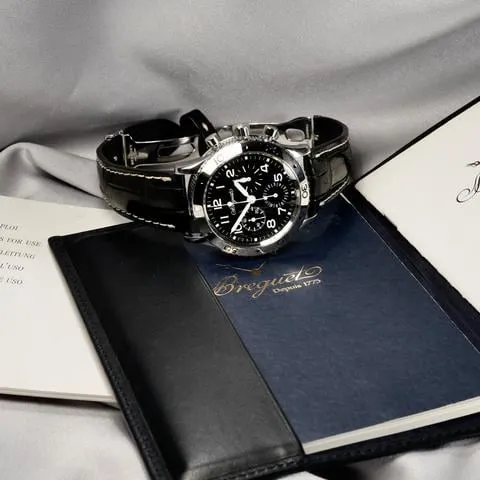 Breguet Type XX - XXI - XXII 3800 39.5mm Stainless steel Black 13