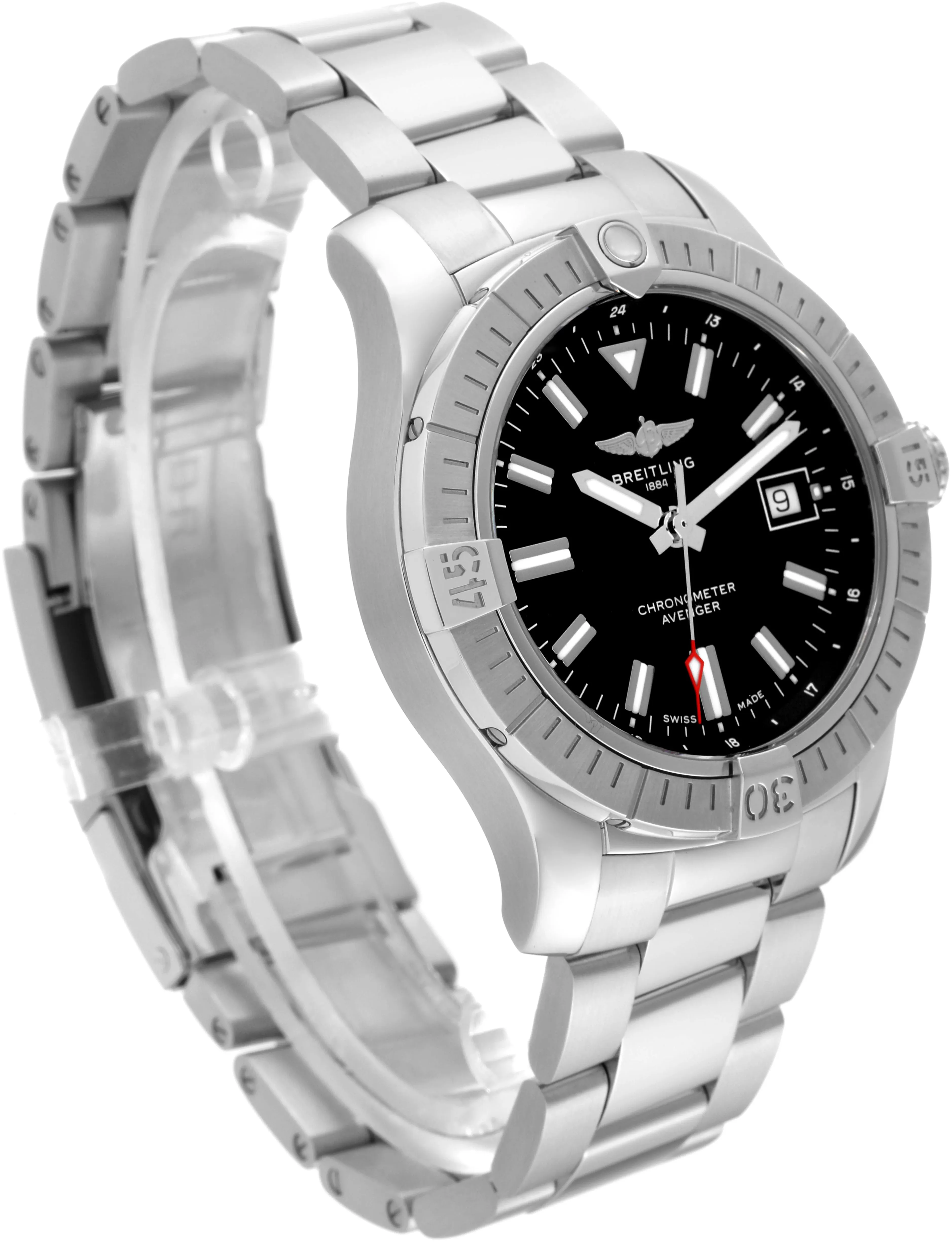 Breitling Avenger A17318 43mm Stainless steel Black 2