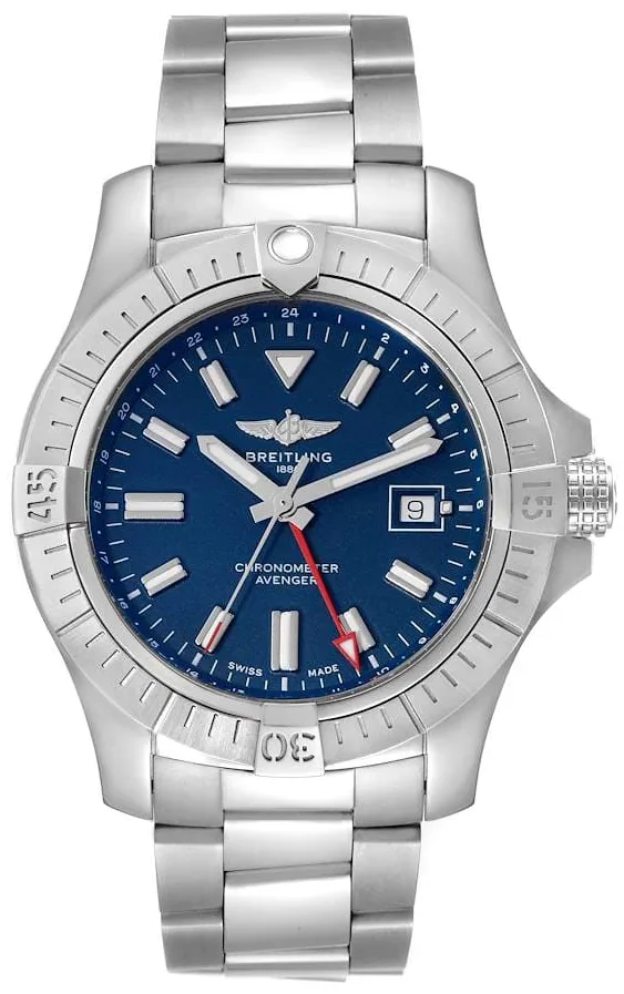 Breitling Avenger A32395101C1A1 43mm Stainless steel Blue