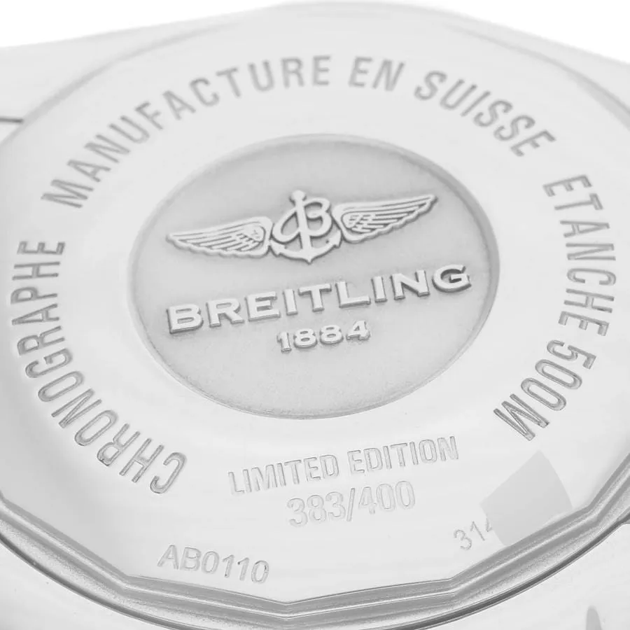 Breitling Chronomat AB0110 43.5mm Stainless steel Mother-of-pearl 6