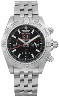 Breitling Blackbird A4436010/BB71SS Stainless steel Black