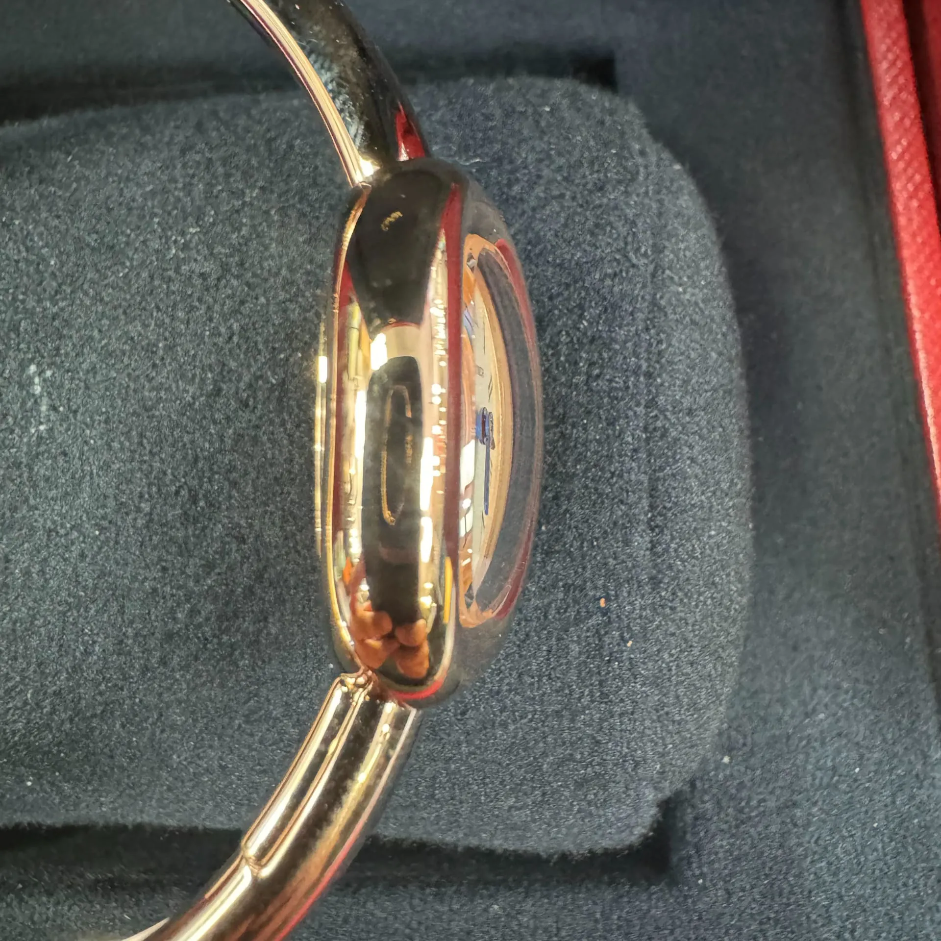 Cartier Baignoire Mini WGBA0020 24.5mm Rose gold Silver 2