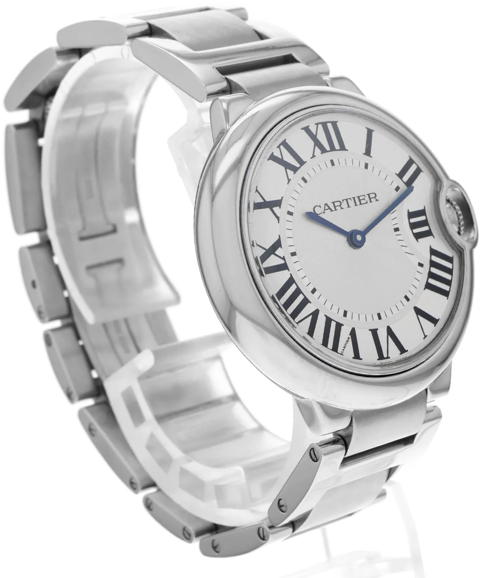 Cartier Ballon Bleu 36mm W69011Z4 36mm Stainless steel Silver 3