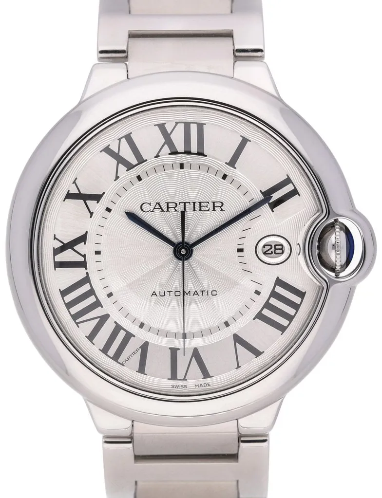 Cartier Ballon Bleu 42mm W69012Z4 42mm Stainless steel Silver