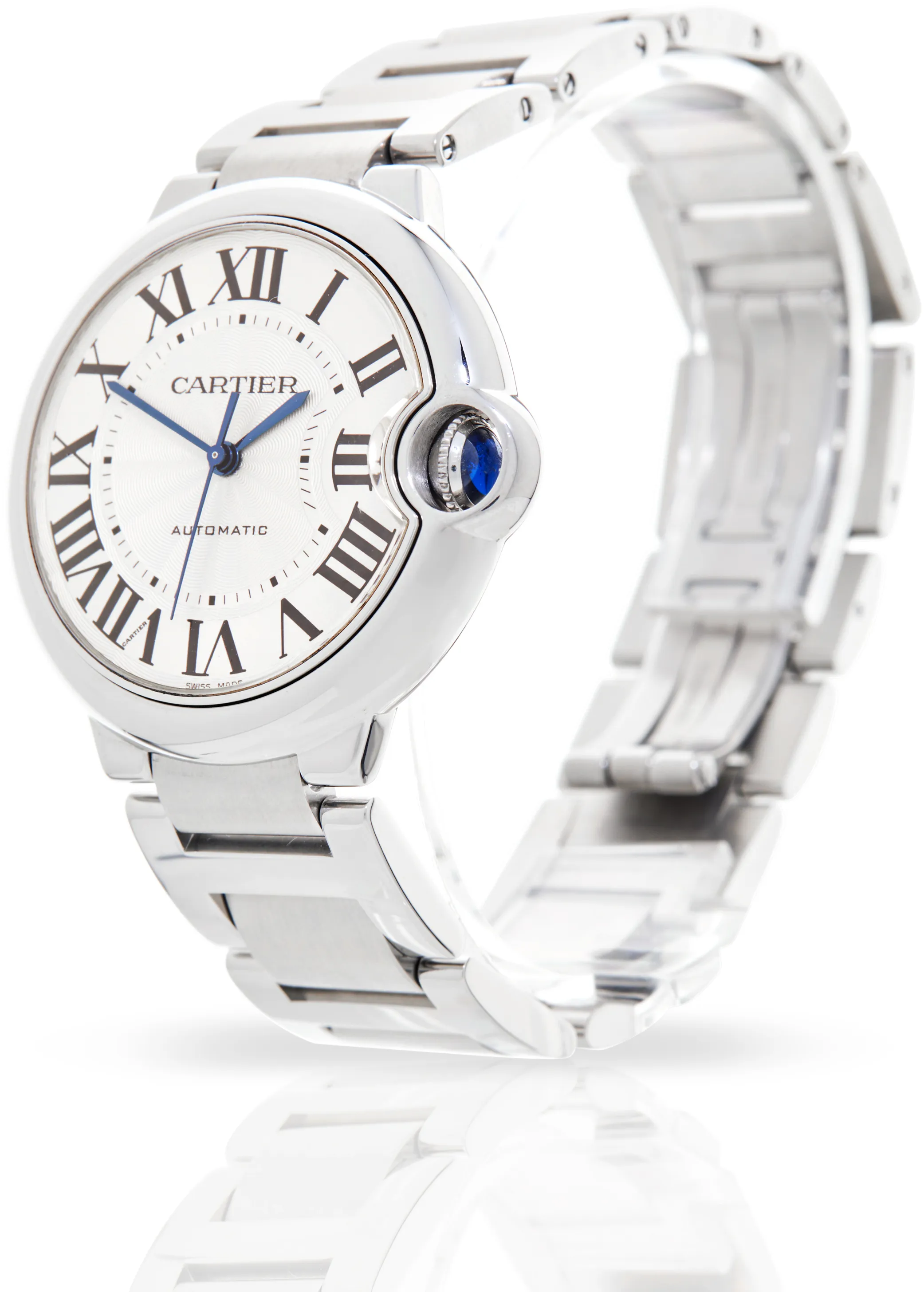 Cartier Ballon Bleu W6920046 36mm Stainless steel White 1