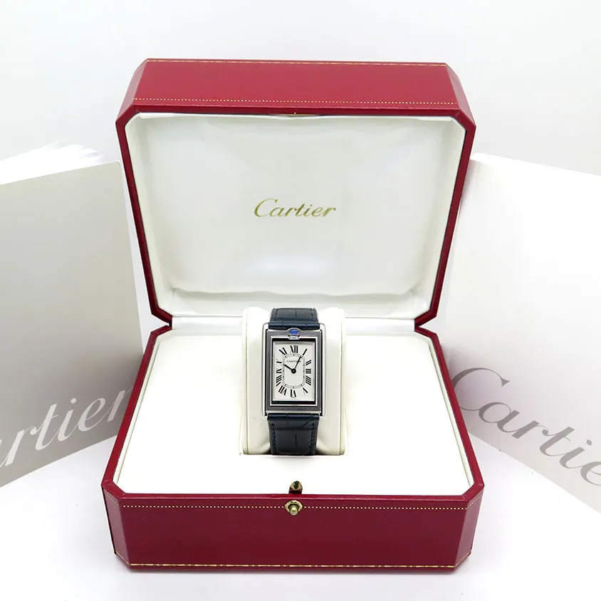 Cartier Tank Basculante Mécanique W1011358 38mm Stainless steel Silver 3