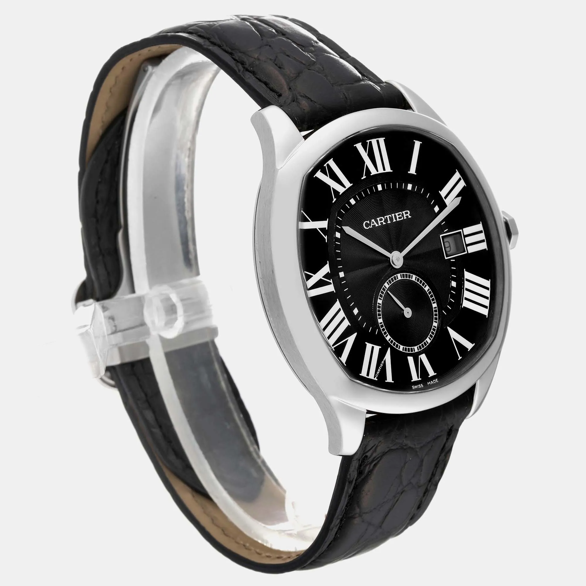 Cartier Drive de Cartier 40mm Stainless steel Black 3