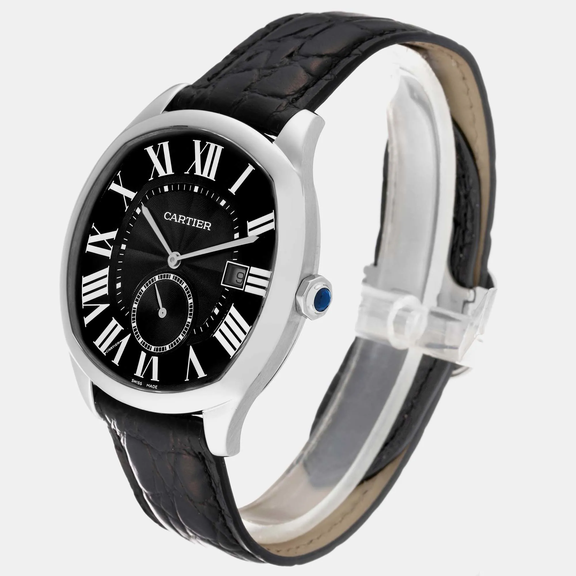 Cartier Drive de Cartier 40mm Stainless steel Black 4