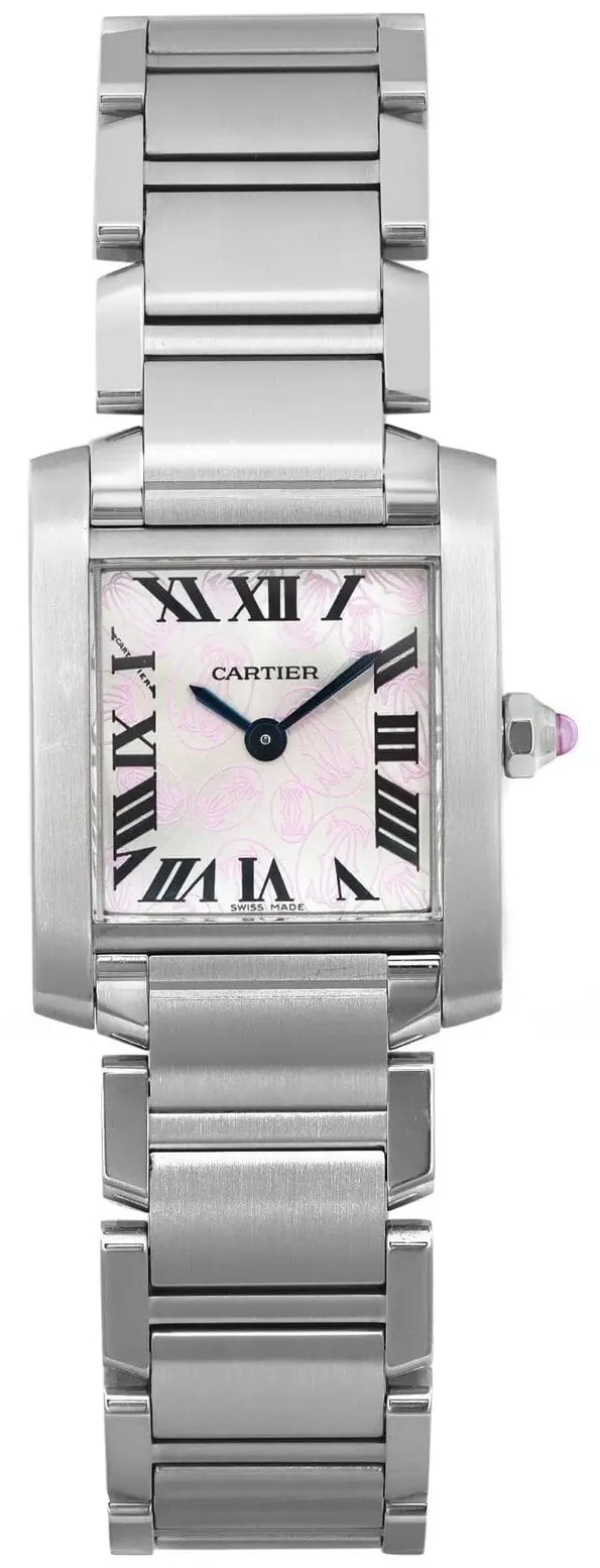 Cartier Tank Française W51031Q3 25mm Stainless steel Silver