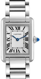 Cartier Tank Must WSTA0051 Stainless steel Silver