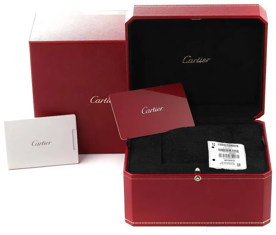 Cartier Tank Must WSTA0072 33.5mm Stainless steel Black 2