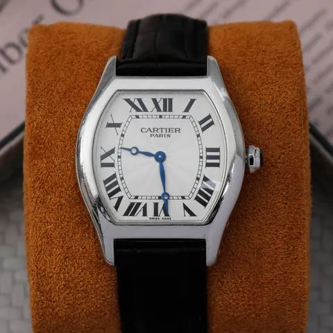 Cartier Tortue W1532851 34mm Platinum Silver 3