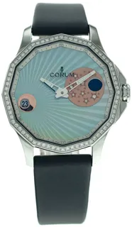 Corum Admiral's Cup Stainless steel and Diamond White