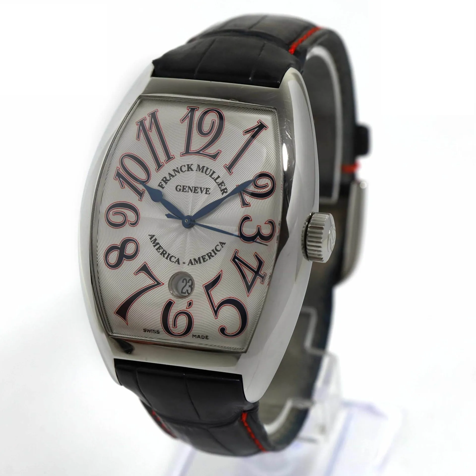 Franck Muller Curvex 8880 SC DT 39mm Stainless steel White