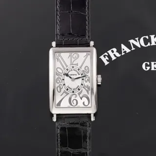 Franck Muller Long Island 1002 QZ REL AC Stainless steel Silver