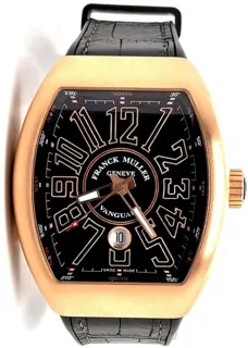 Franck Muller Vanguard V 45 SC DT 5N NR Rose gold Black